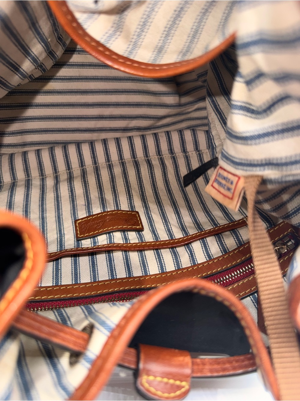 Dooney & Bourke Wayfarer Nylon Drawstring Hobo Bag - Picture 7 of 11